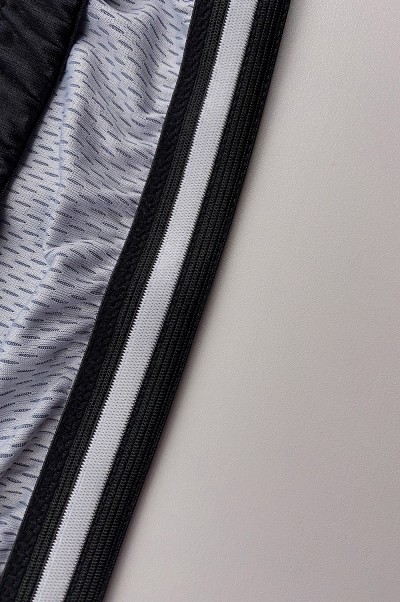 Manufacture zipper style road cycling jersey fashion design black jersey side contrast color milk silk moisture wicking cycling jersey cycling jersey supplier SKCSCP014 back view